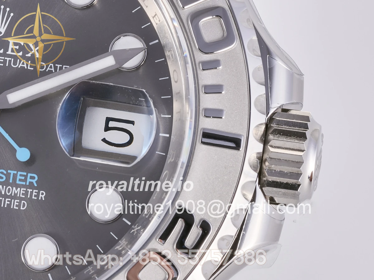 Rolex Yacht-Master 126622 904L Steel Clean Plus Gary Dial on SS Bracelet JH3235 - Image 10