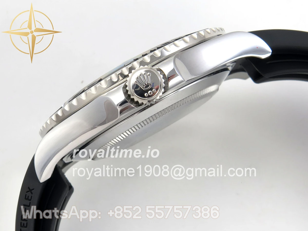 Rolex Yacht-Master 42mm 226659 SS QF on Oysterflex Strap JH3235 V18 (Free Sprung) Weighted 171g - Image 10