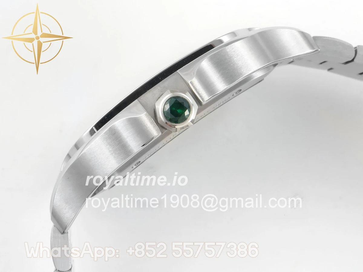 Cartier Santos de Cartier Skeleton SS MLF Skeleton Dial on SS SmartLink Bracelet 9611MC - Image 10