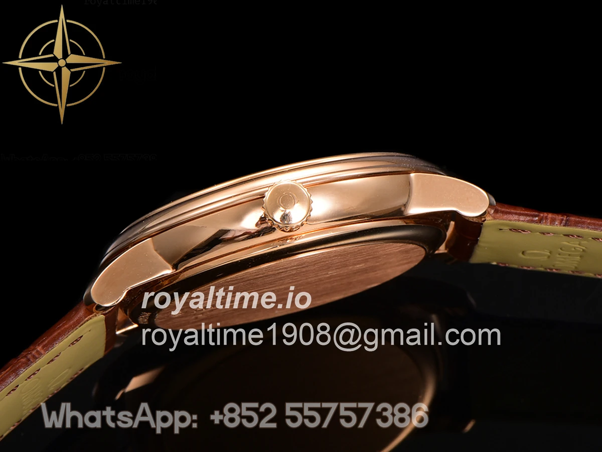 Omega De Ville Prestige Co‑Axial Master Chronometer 40mm White Dial in Rose Gold - Image 10