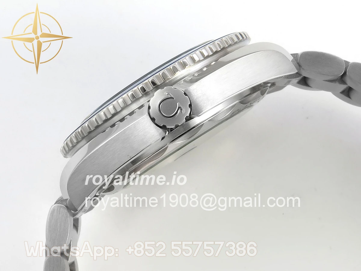 Omega Seamaster 39.5mm VSF Blue Dial on SS Bracelet VS8800 V4 - Image 10