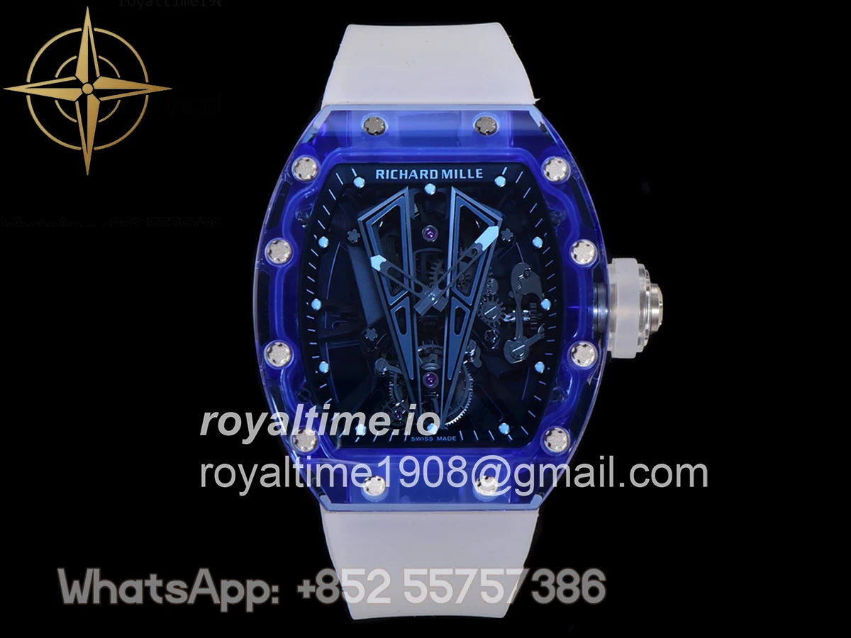 Richard Mille RM 027-01 Tourbillon Blue Sapphire - Image 10