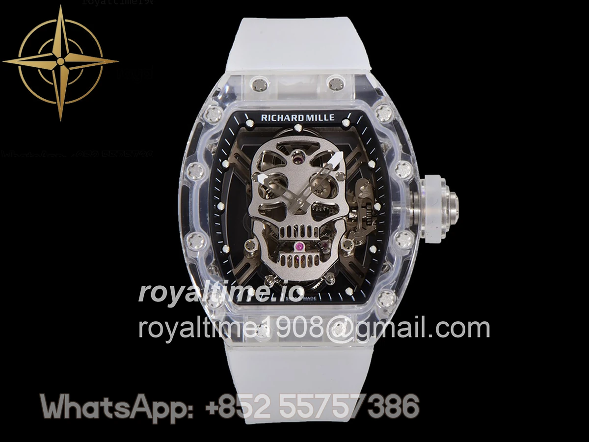 Richard Mille RM 027-01 Tourbillon Sapphire Skull - Image 10