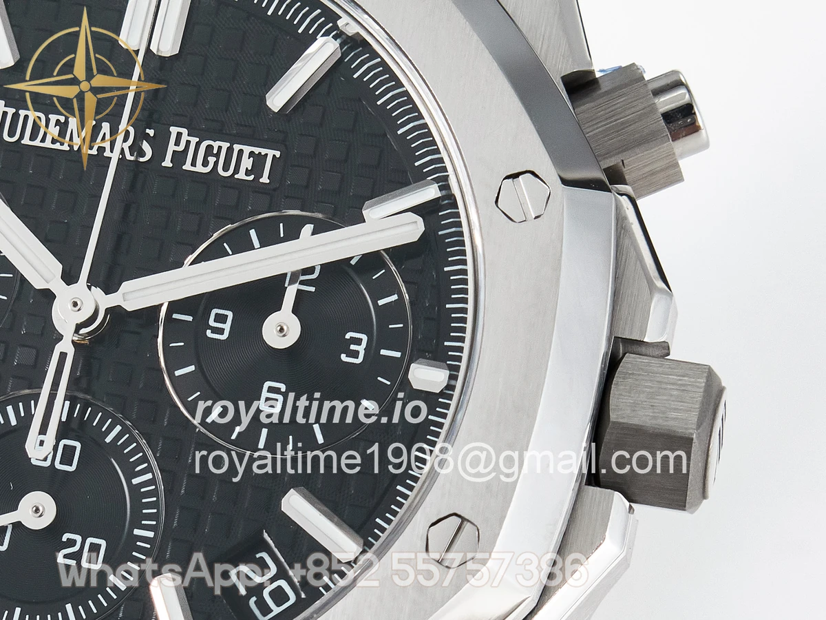 Audemars Piguet Royal Oak Chrono 26240 SS APSF Black Dial on SS Bracelet SA4401 - Image 10