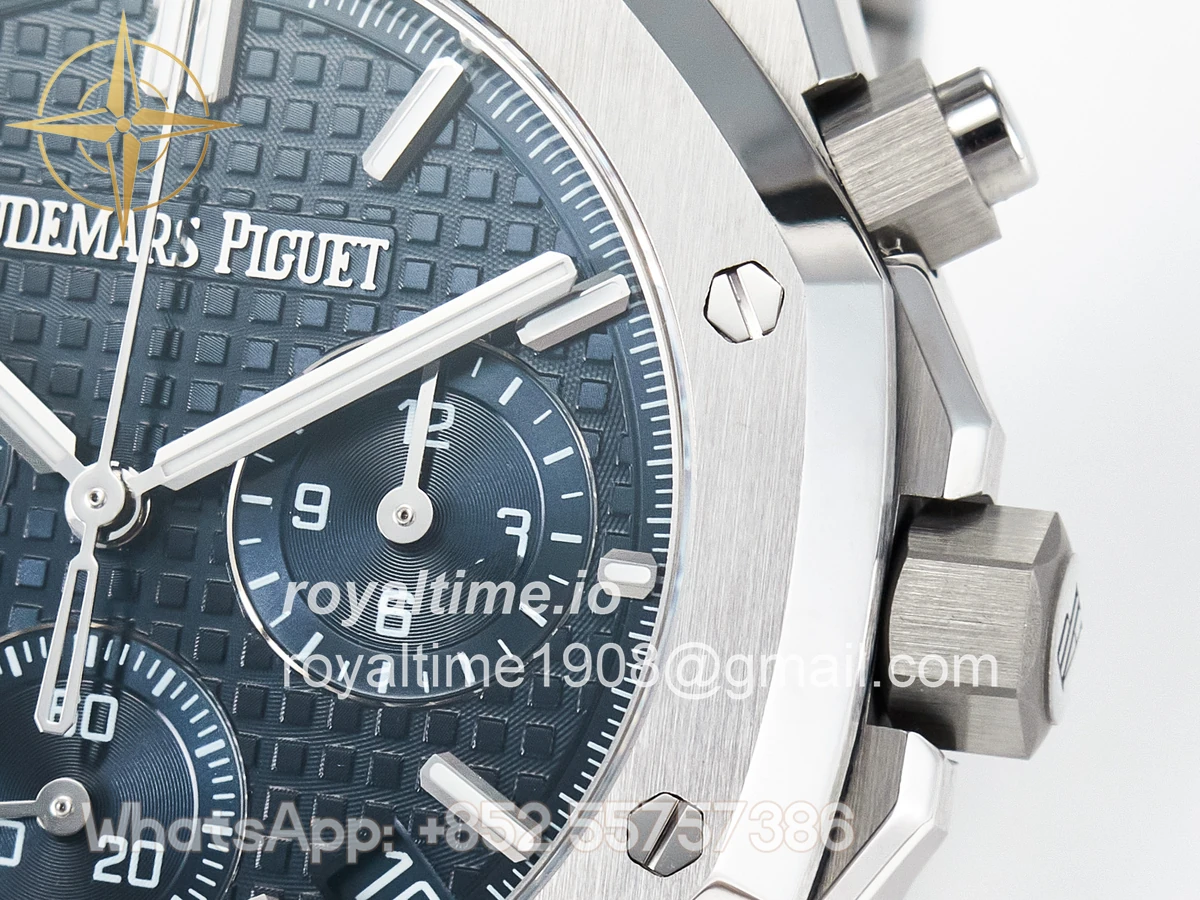 Audemars Piguet Royal Oak Chrono 26240 SS APSF Blue Dial on SS Bracelet SA4401 - Image 10