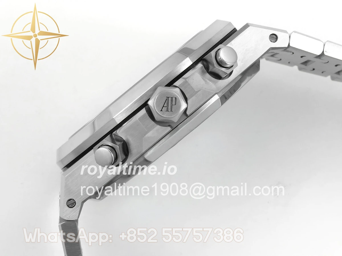 Audemars Piguet Royal Oak Chrono 26240 SS TOPF Black Dial on SS Bracelet SA4401 - Image 10