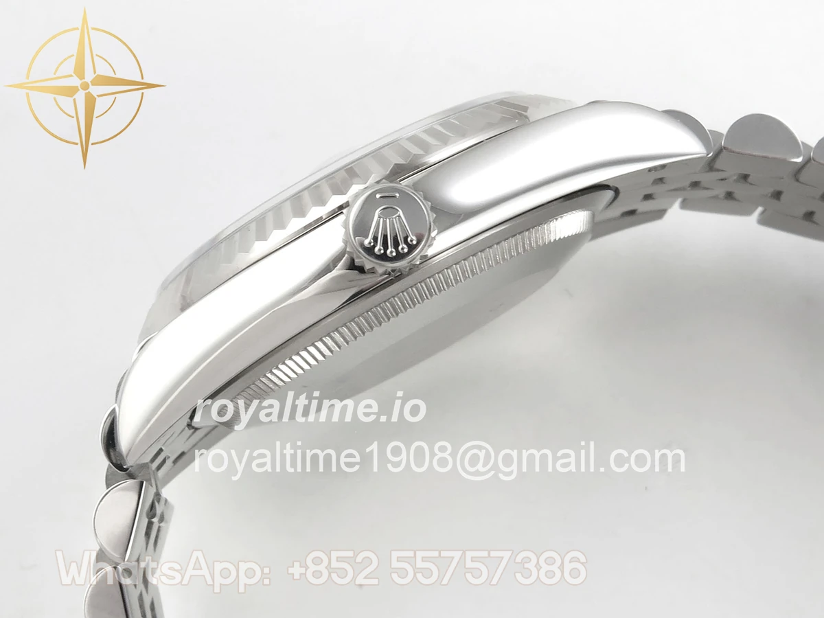 Rolex DateJust 36 SS 126234 ARF Black Diamonds Dial on Jubilee Bracelet DD3235 - Image 10