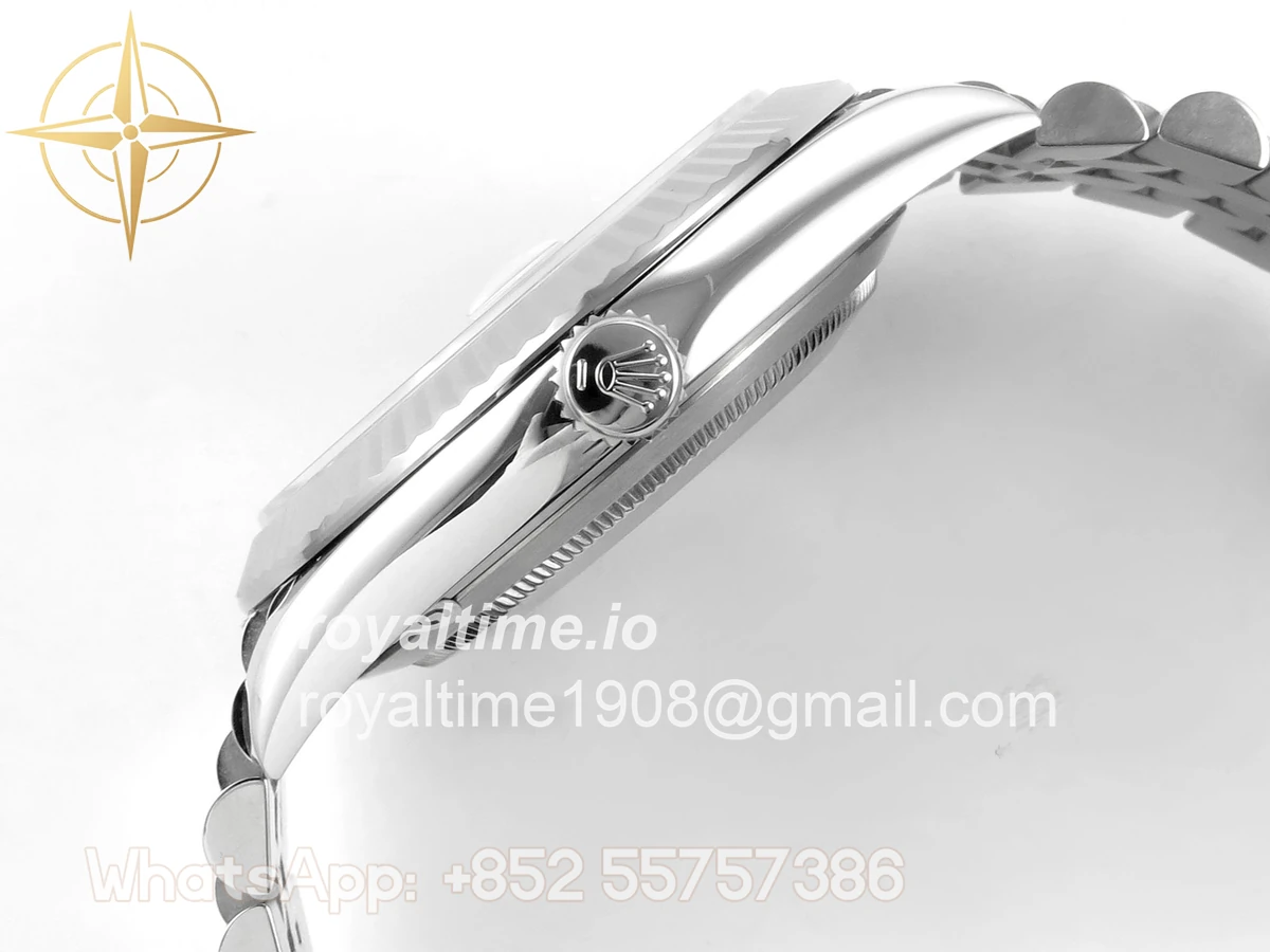 Rolex DateJust 41 126334 904L SS SCF Gray Dial on Jubilee Bracelet VR3235 - Image 10