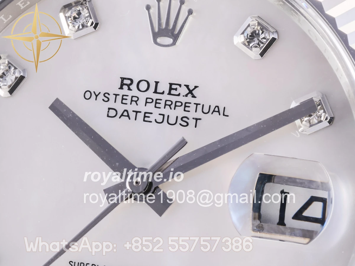 Rolex DateJust 41 126334 Clean Plus 904L Steel White MOP Diamonds Dial on Jubilee Bracelet DD3235 - Image 10