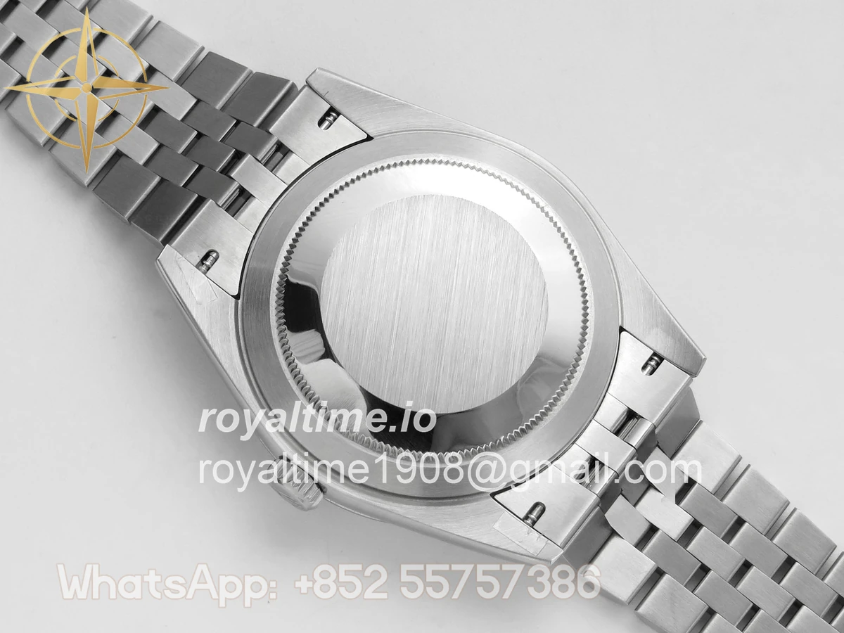 Rolex DateJust 41 126334 QF 904L Steel Green Textured Stick Dial on SS Jubilee Bracelet QF3235(145g) - Image 11