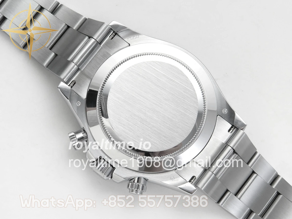 Rolex Daytona 116506 3CF Ice Blue Dial Arabic Markers on SS Bracelet SH4130 V2 - Image 11