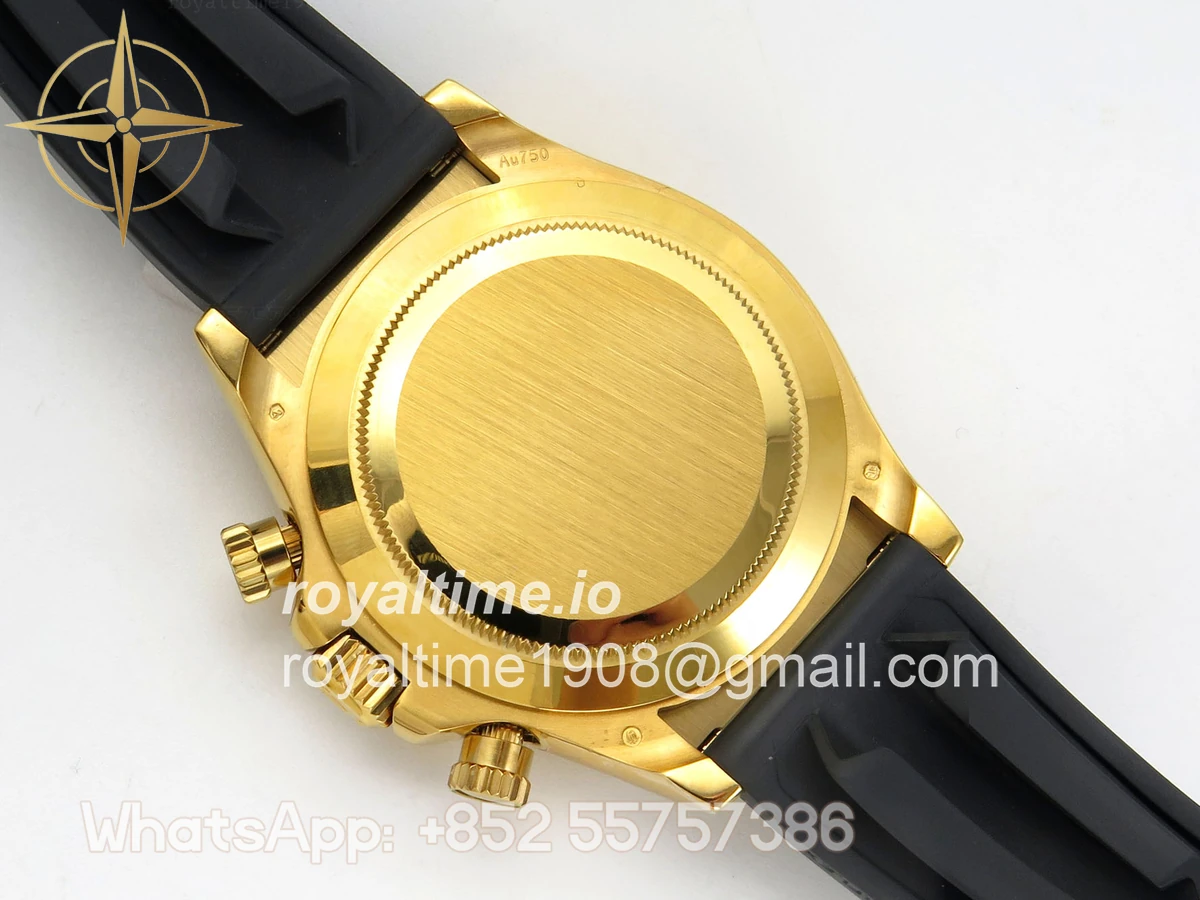 Rolex Daytona 116518 QF White/Black Numeral Dial on Oysterflex Strap SA4130 V11 (Gain Weight) 160g - Image 11