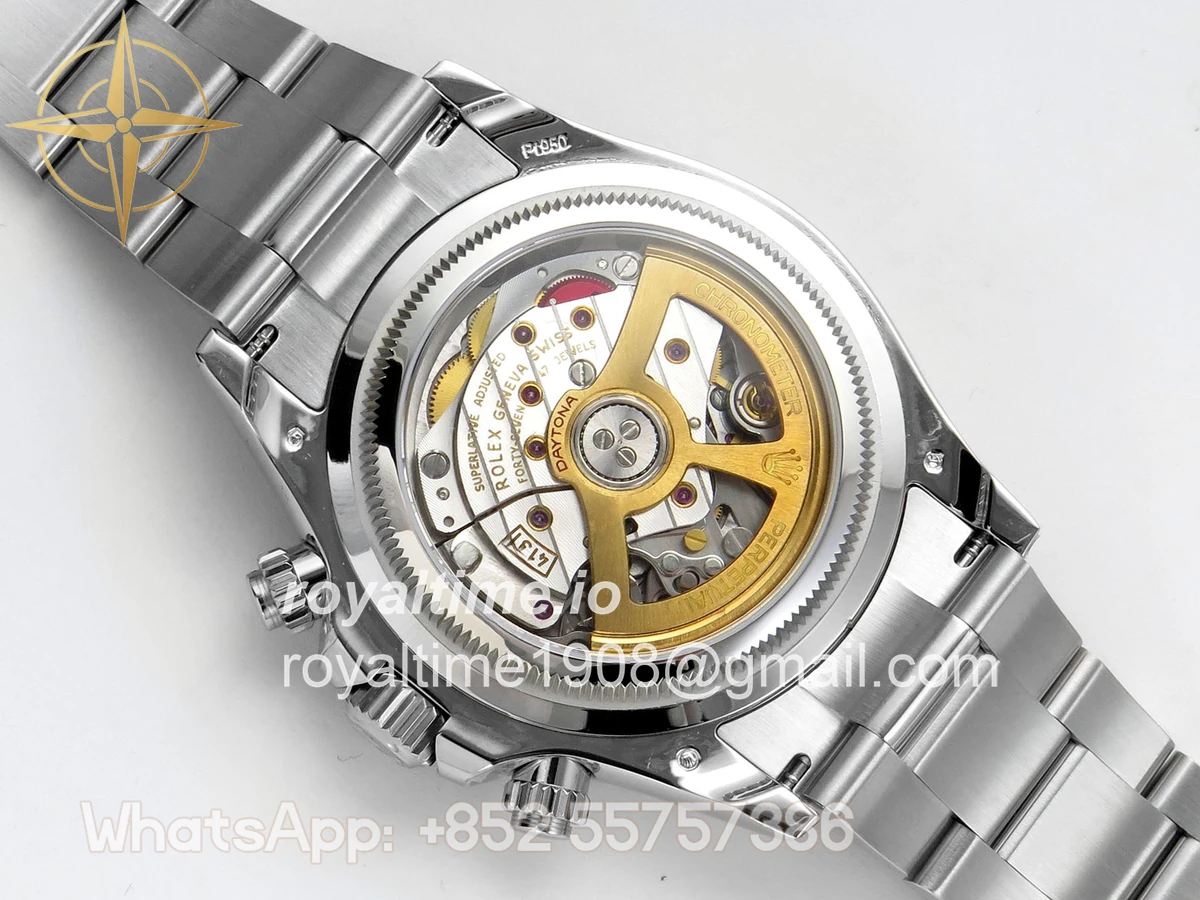 Rolex Daytona 126506 UFO Ice Blue Crystal Dial on Bracelet UF4131 (Free Sprung) - Image 11