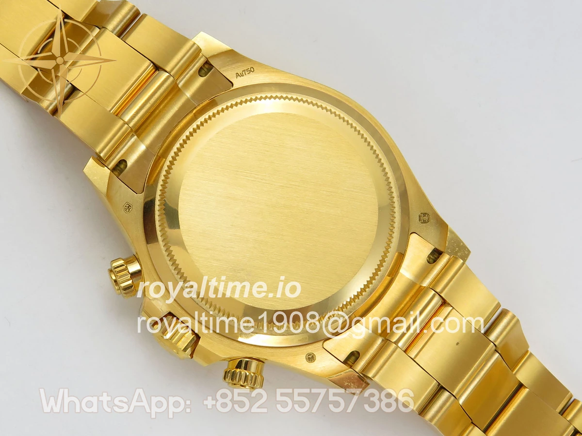 Rolex Daytona 126508 BTF YG Dial on YG Braclet DD4131 (Weighted) 220g - Image 11