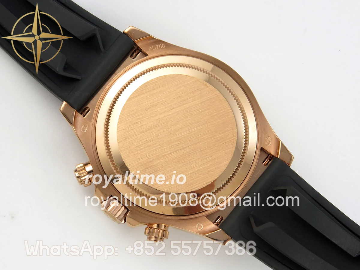 Rolex Daytona 126515 RG 3CF Chocolate Dial on Oysterflex Strap DD4131 (Gain Weight) - Image 11