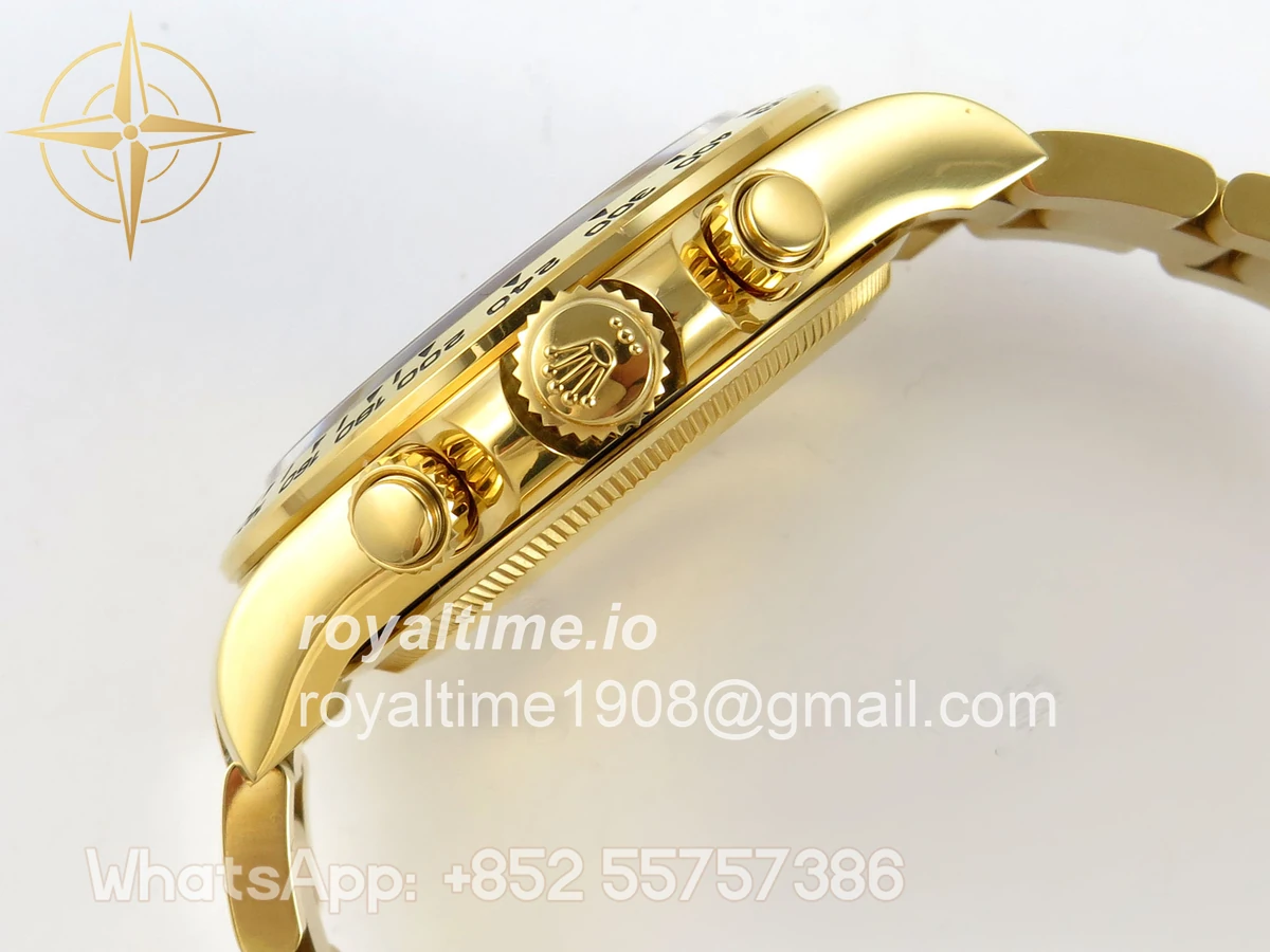 Rolex Daytona 126508 YG Clean Plus Green/YG Dial on Oysterflex Strap DD4131 - Image 11