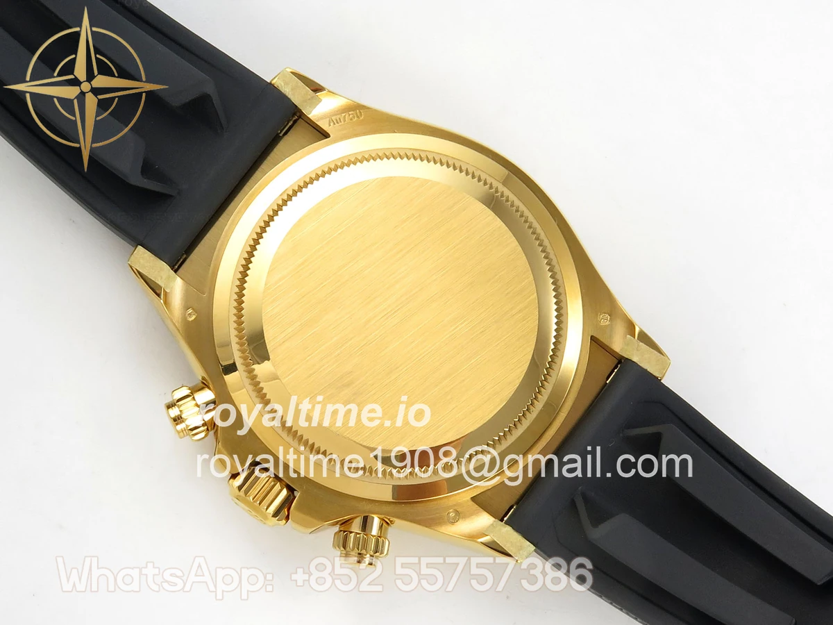 Rolex Daytona 126518 UFO YG Stick Dial on Oysterflex Strap UF4131 - Image 11