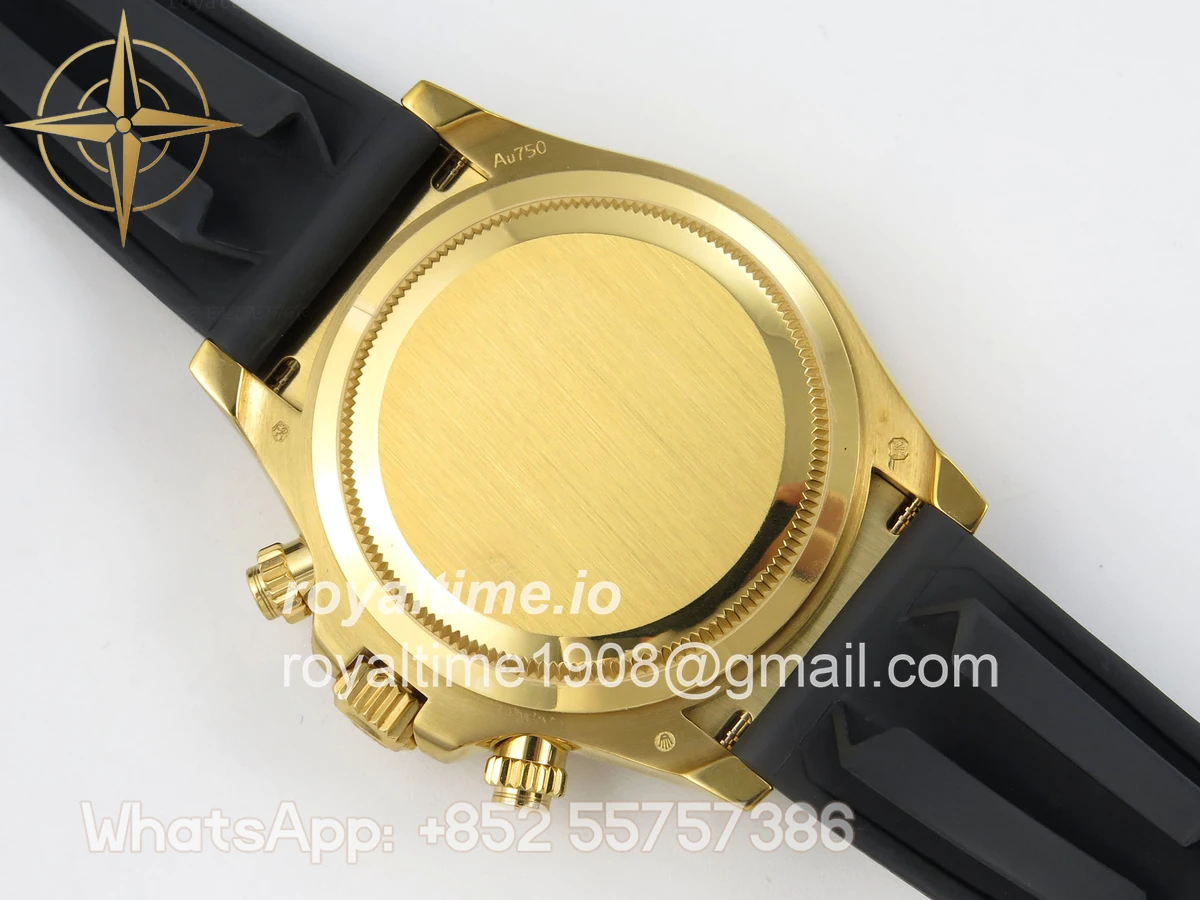 Rolex Daytona 126518 YG 3CF Meteorite Dial on Oysterflex Strap DD4131 (Gain Weight) - Image 11