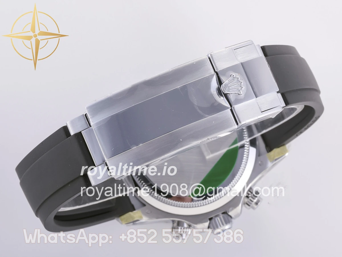 Rolex Daytona 126519 3BF Black/Silver Diamonds Dial Sticks Markers on Oysterflex Strap Weighted 160g - Image 11