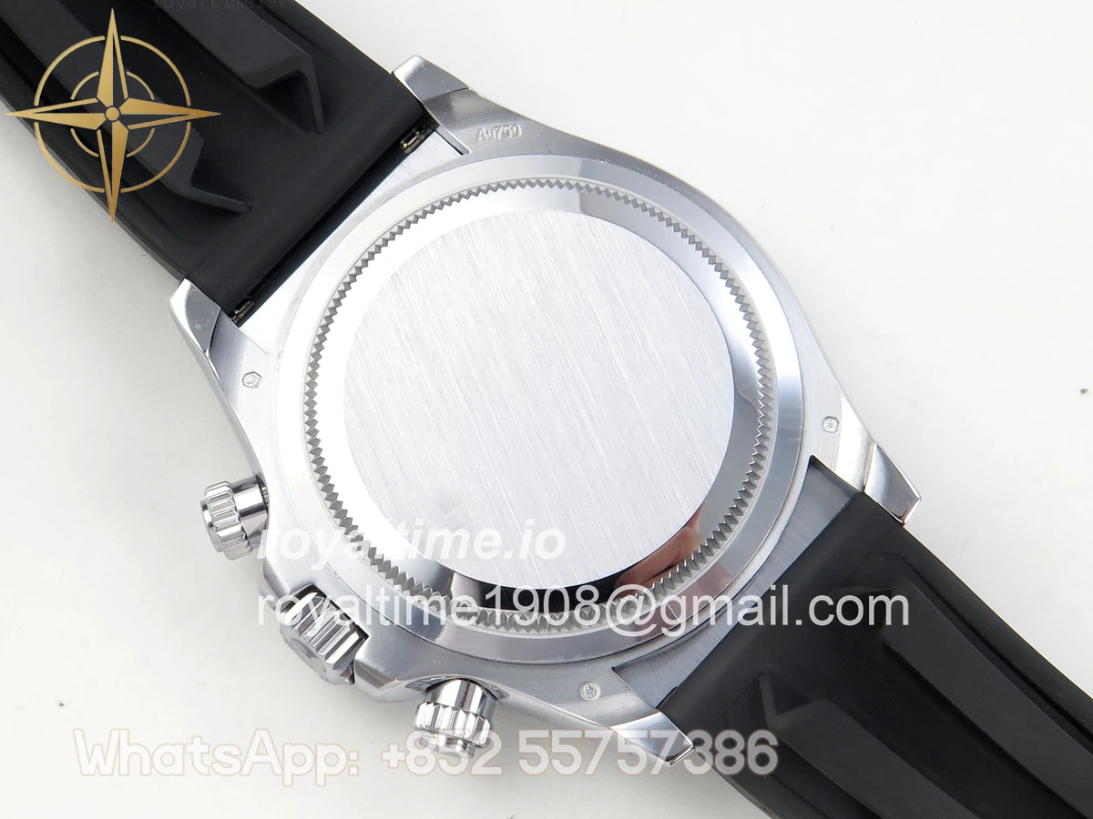 Rolex Daytona 126519 QF Gray/Black Dial on Oysterflex Strap JH4131 V18 (Free Sprung) Weighted 157g - Image 11