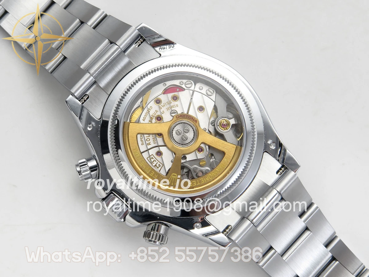 Rolex Daytona 126529 LN Le Mans QF on SS Bracelet JH4132 (Free Sprung) Weighted 175g - Image 11