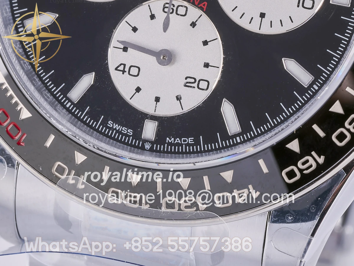 Rolex Daytona 126529 LN Le Mans QF on SS Bracelet JH4132 Free Sprung (Weighted) 175g - Image 11