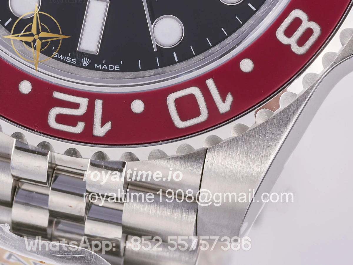 Rolex GMT-Master II 126710 Coke 904L Steel ARF on Jubilee Bracelet DD3285 CHS - Image 11