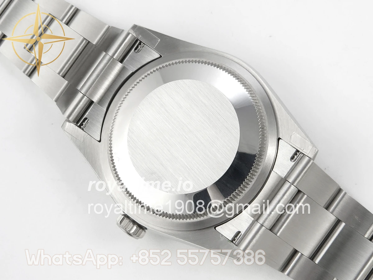 Rolex Oyster Perpetual 36mm 126000 QF 904L Steel Pistachio Green Dial on SS Bracelet A23J - Image 11