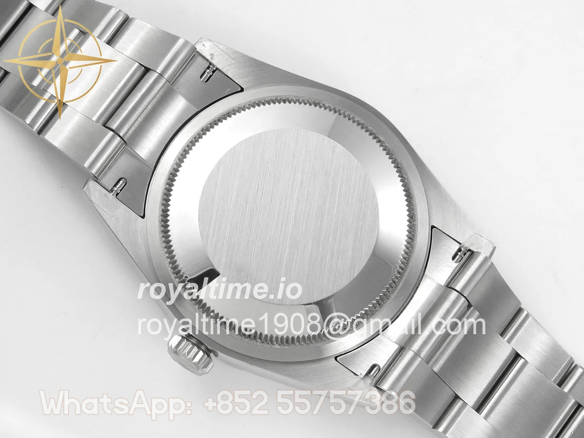 Rolex Oyster Perpetual 36mm 126000 QF 904L Steel Pistachio Green Dial on SS Bracelet A2824 - Image 11