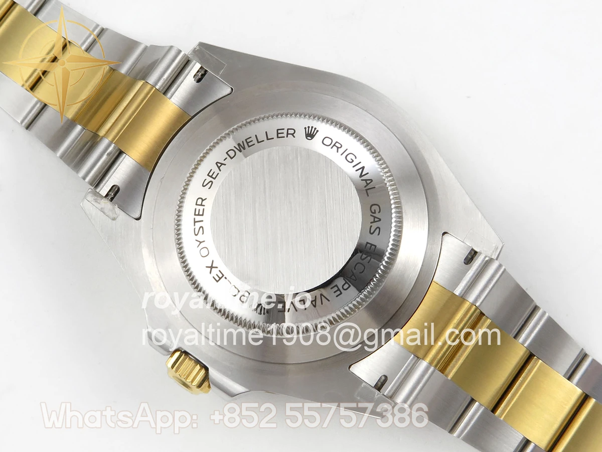 Rolex Sea-Dweller 126603 QF Black Dial on SS/YG Bracelet QF3235 - Image 11