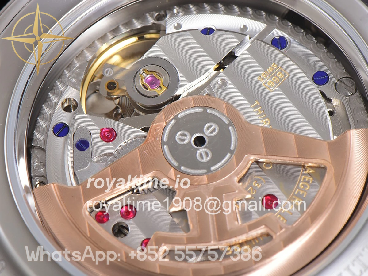 Jaeger-LeCoultre Master Calendar Silver Dial in Steel on Brown Leather Strap - Image 11