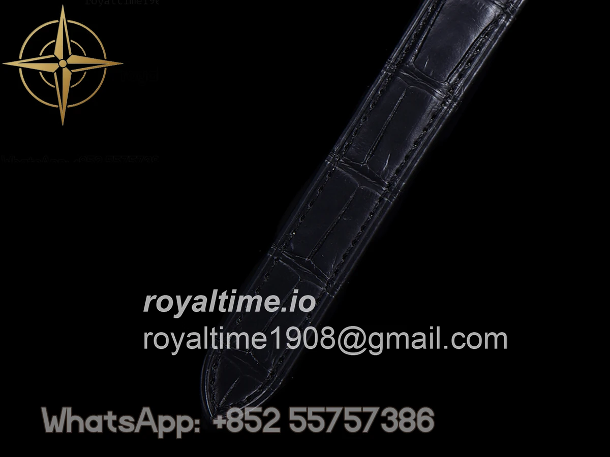 Cartier Tank Anglaise 30.2mm White Dial in Steel on Leather Strap - Image 11