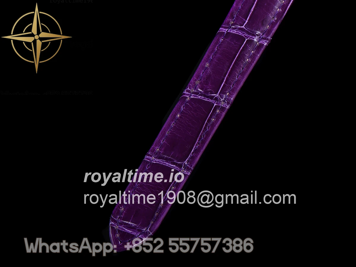 Cartier Tank Anglaise 30.2mm White Dial with Diamond Marker in Steel on Leather Strap - Image 11