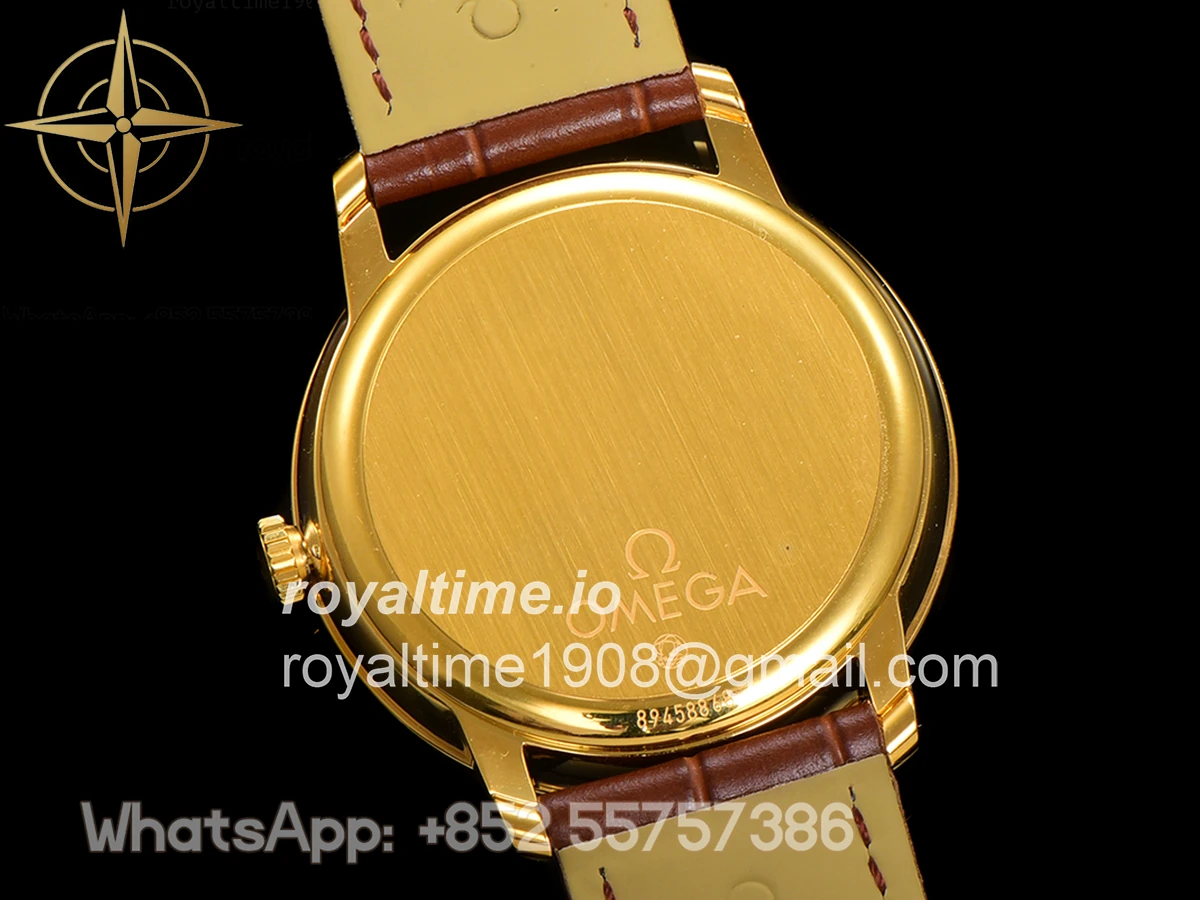 Omega De Ville Prestige Co‑Axial Master Chronometer 40mm Silver Dial in Yellow Gold - Image 11