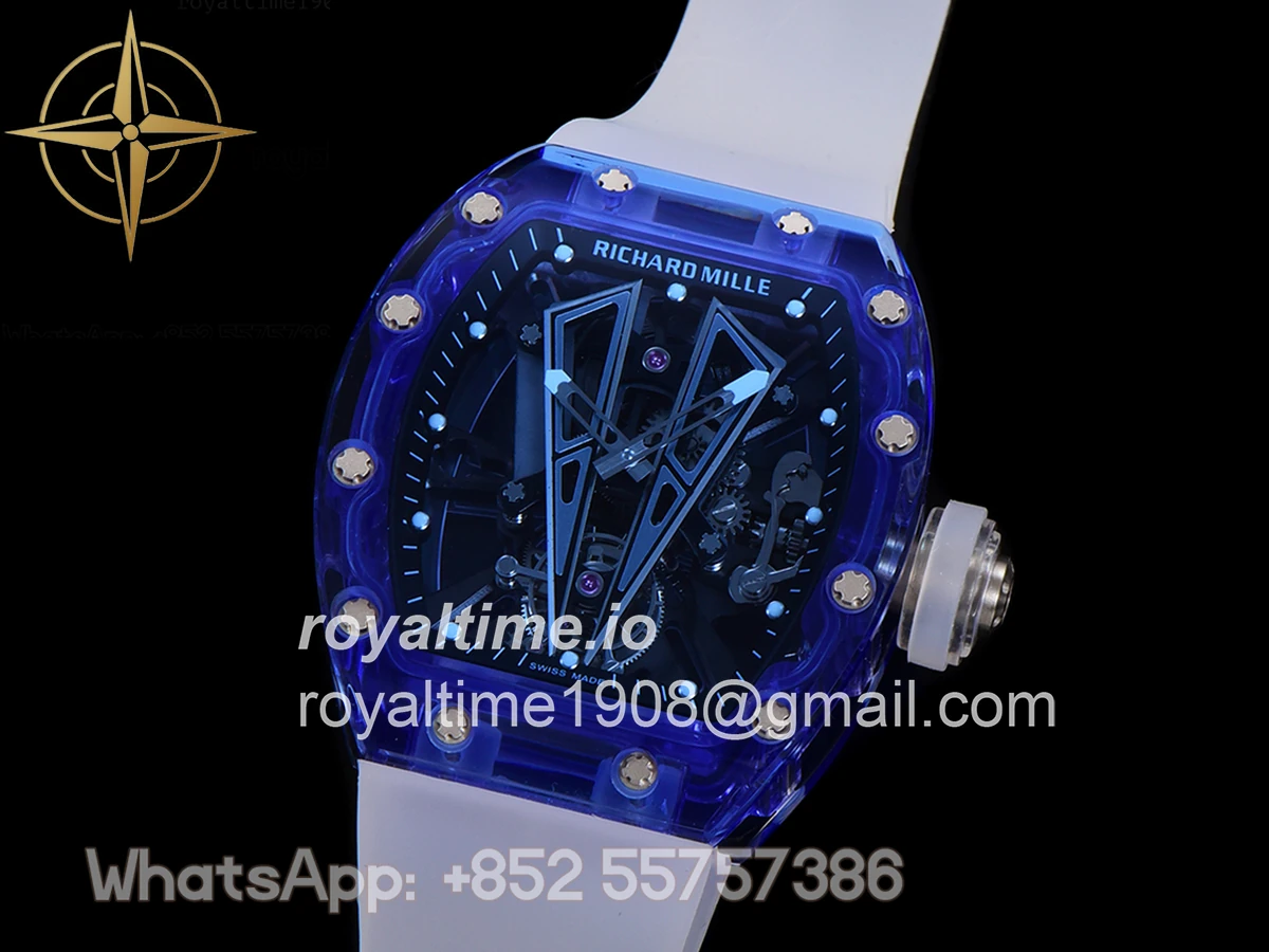 Richard Mille RM 027-01 Tourbillon Blue Sapphire - Image 11