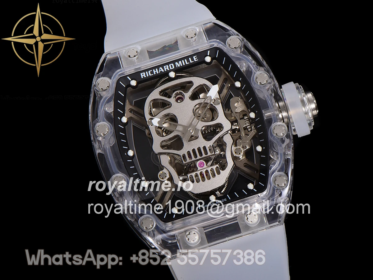 Richard Mille RM 027-01 Tourbillon Sapphire Skull - Image 11