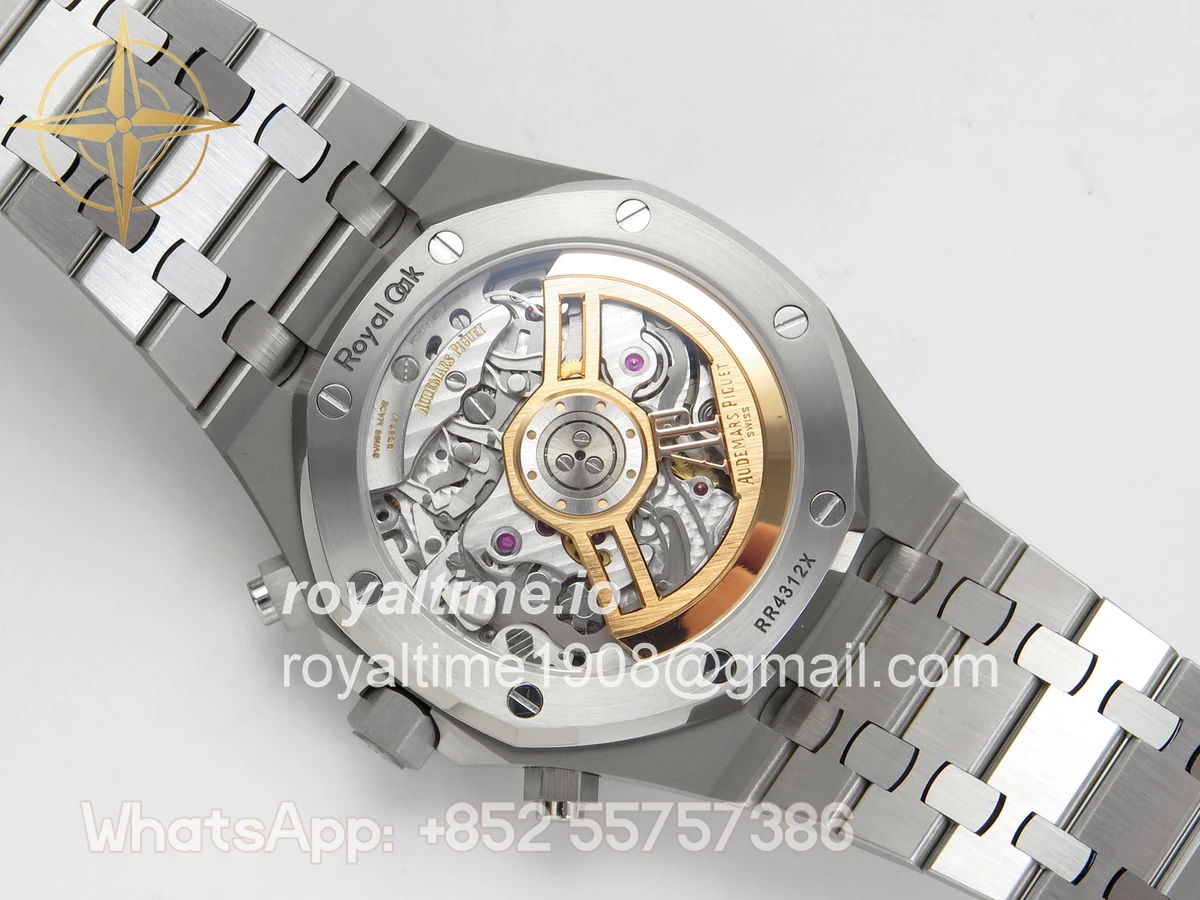 Audemars Piguet Royal Oak Chrono 26240 SS DDF White Dial on SS Bracelet SA4401 - Image 11