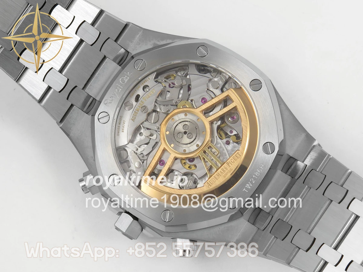 Audemars Piguet Royal Oak Chrono 26240 SS TOPF Blue Dial on SS Bracelet SA4401 - Image 11