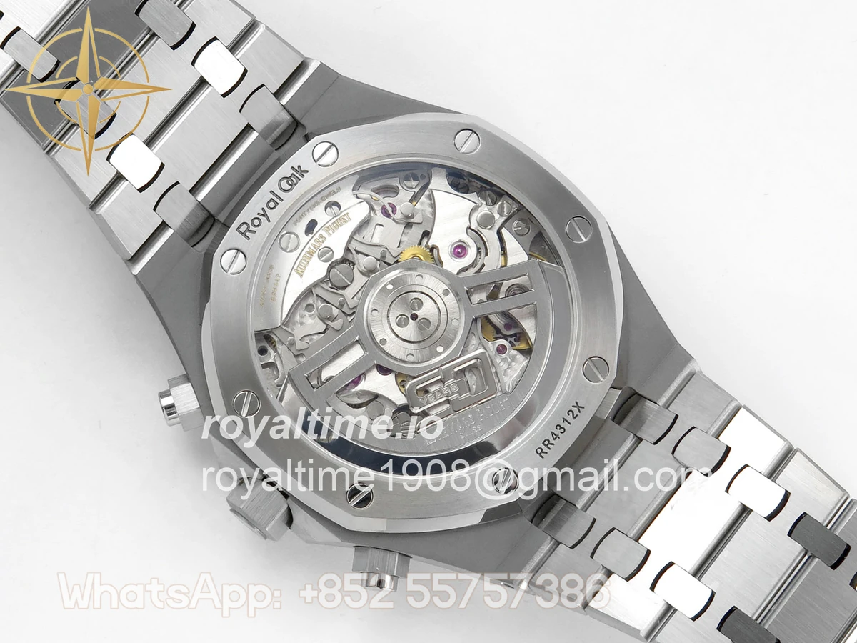 Audemars Piguet Royal Oak Chrono 26240 SS DDF Black Dial on SS Bracelet DD4401 (50th Anniversary) - Image 11