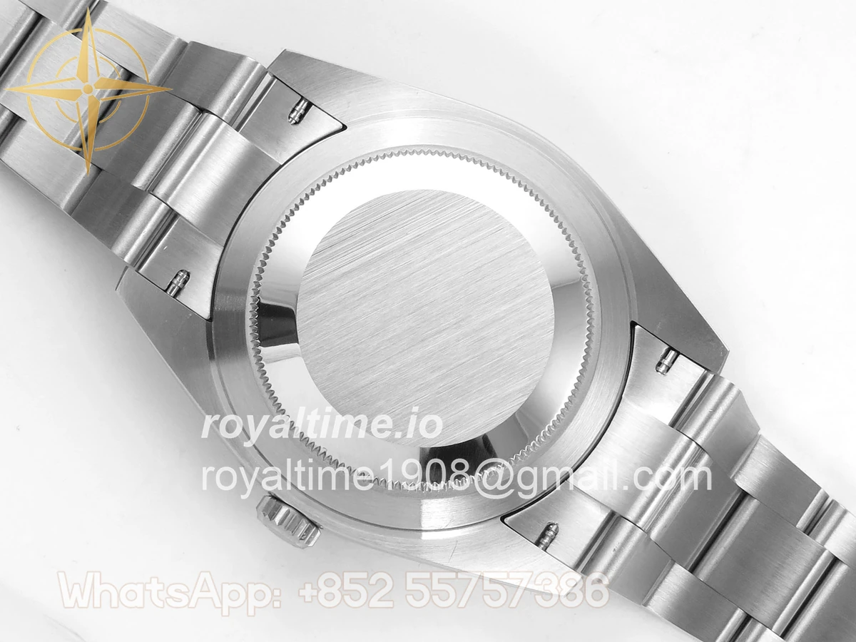 Rolex DateJust 41 126334 904L SS SCF Black Diamonds Dial on Oyster Bracelet VR3235 - Image 11