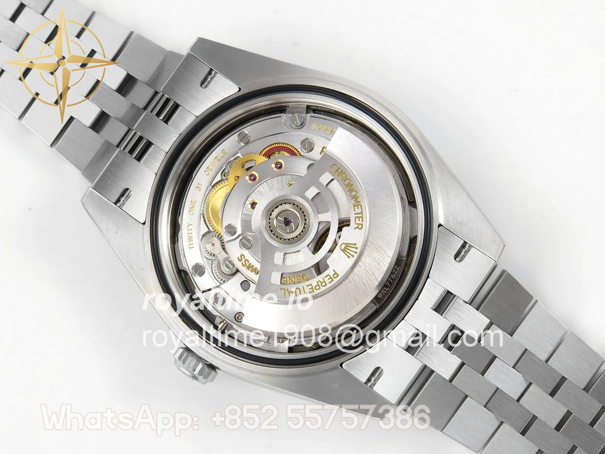 Rolex DateJust 41mm 126334 Clean Plus Gray Diamonds Dial on Jubilee Bracelet DD3235 - Image 12