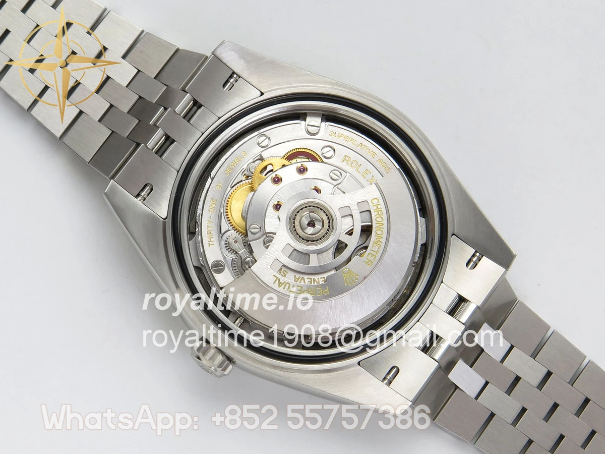 Rolex Datejust 126334 41mm Clean Plus 904L Blue Diamonds Dial on Jubilee Bracelet VR3235 - Image 12