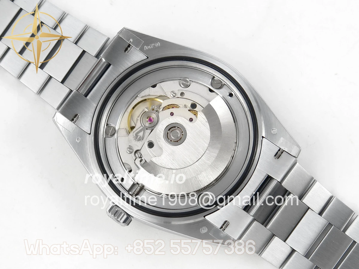 Rolex Day Date 40 SS 228239 QF Green Ombre Roman Dial on President Bracelet A2836 V6 (200g) - Image 12