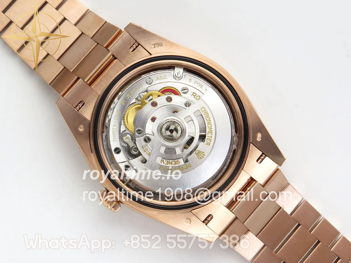 Rolex DayDate 40 228235 ARF Brown Stick Dial on President Bracelet VR3255 - Image 12
