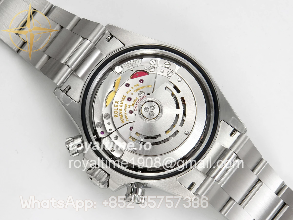 Rolex Daytona 116500 UFO White Dial on Bracelet UF4130 (Free Sprung) - Image 12