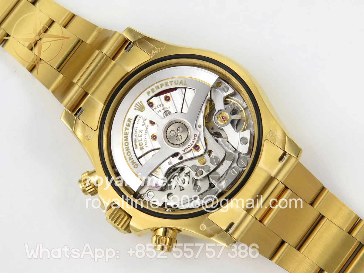 Rolex Daytona 116508 YG 3CF Green/YG Dial on YG Bracelet DD4131 (Gain Weight) - Image 12