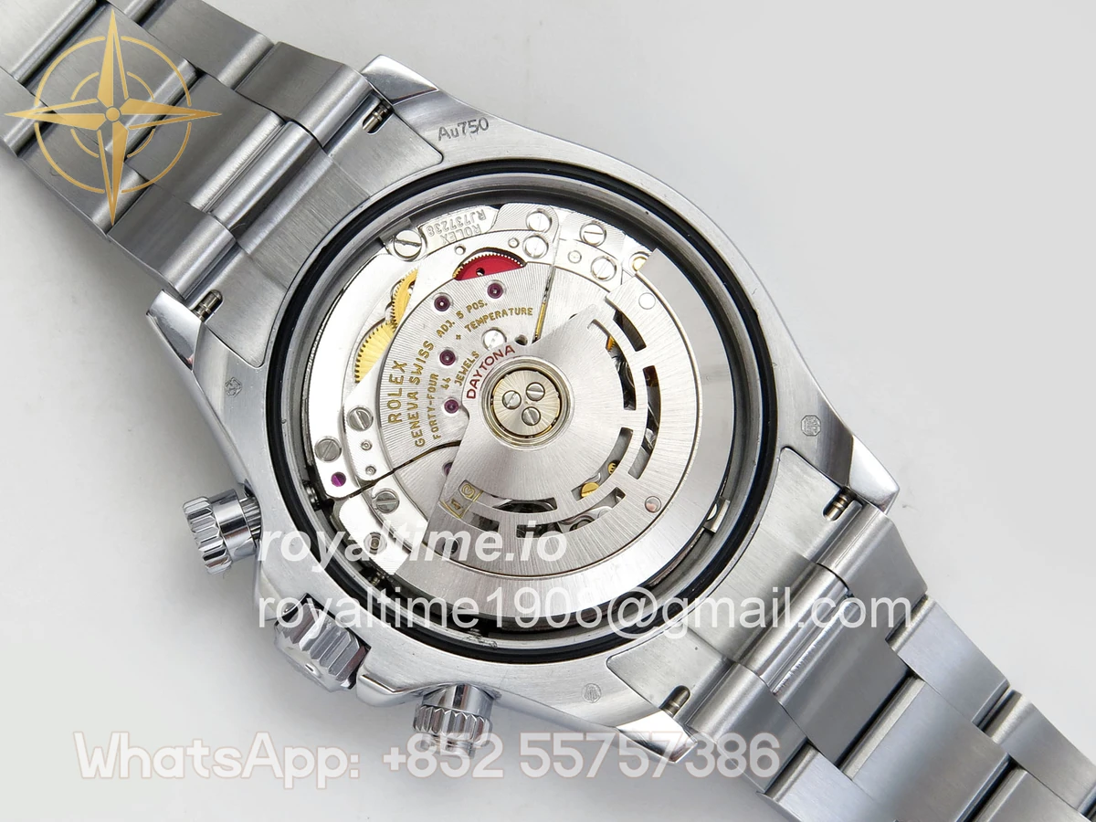 Rolex Daytona 116509 QF White/Black Numeral Dial on SS Bracelet SA4130 V2 Weighted 182g - Image 12