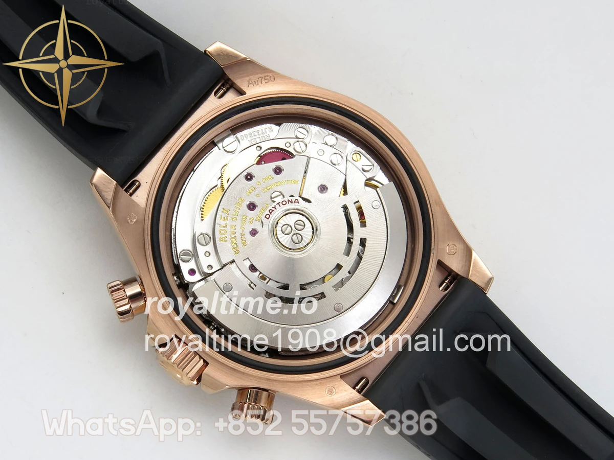 Rolex Daytona 116515 QF Brown Dial on Oysterflex Strap SA4130 V11 (Gain Weight) 160g - Image 12