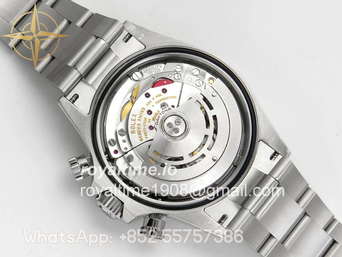 Rolex Daytona 116520 UFO Black Dial on Bracelet UF4130 (Free Sprung) - Image 12