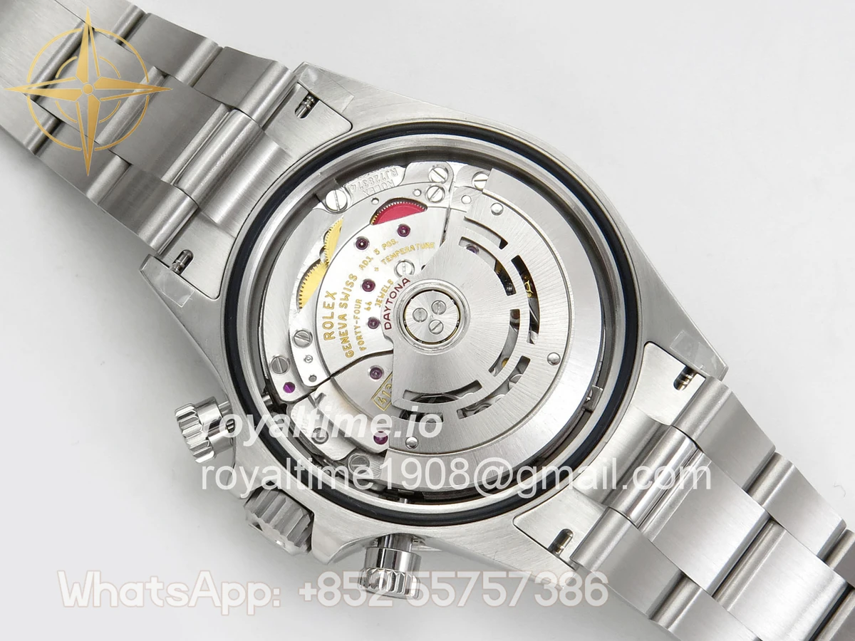 Rolex Daytona 116520 UFO White Dial on Bracelet UF4130 (Free Sprung) - Image 12